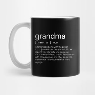 Funny Grandma Definition Mug